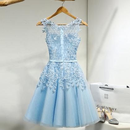 Blue Homecoming Dress,lovely Homecoming..