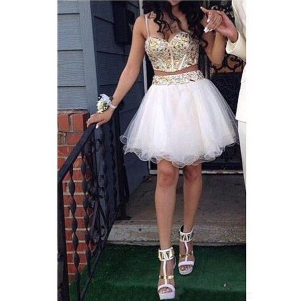 White Prom Dresses for Juniors