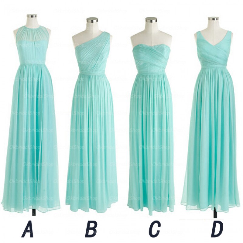 tiffany blue bridesmaid dresses with sleeves