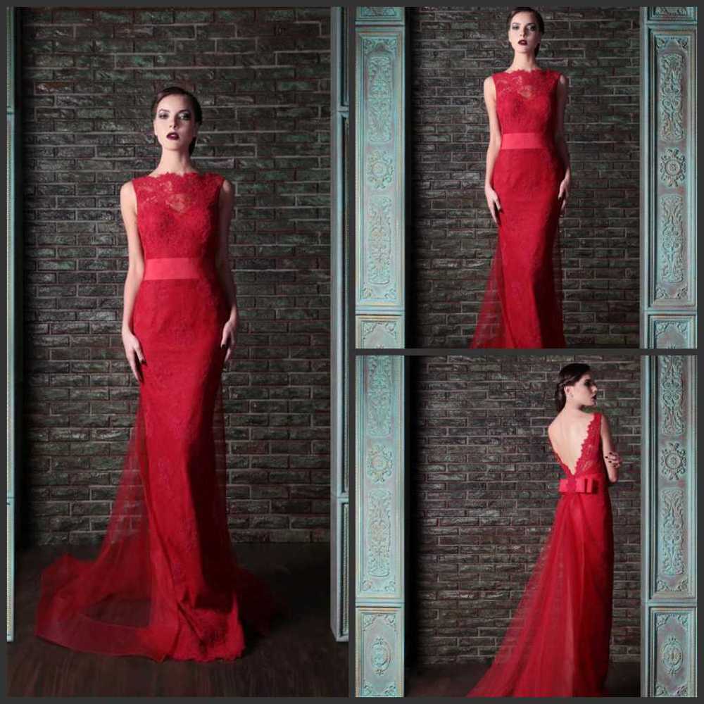 Long Prom Dress, Red Prom Dress, Lace Prom Dress, Prom Dress, Party Prom Dress, Elegant Prom Dress, Long Evening Dress, 14951